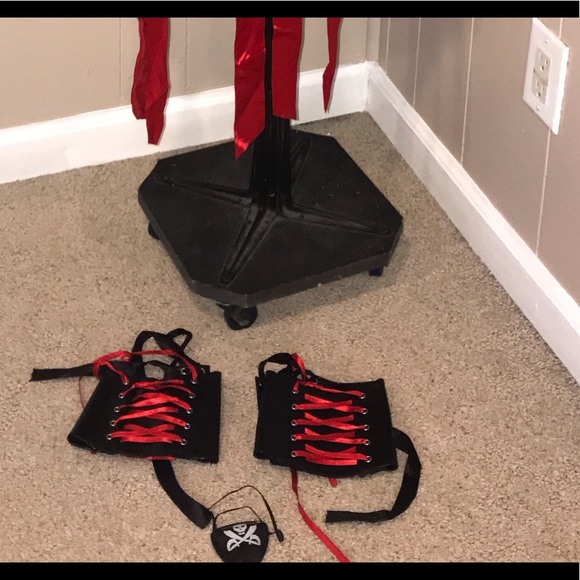 Sexy pirate costume accessories hat boot covers - Picture 4 of 4